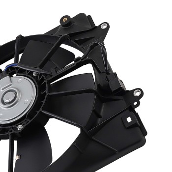 Cooling Fan Assembly compatible for Honda HR-V 1.8L 2016-2018 19015-51B-H01 5+7 Blade