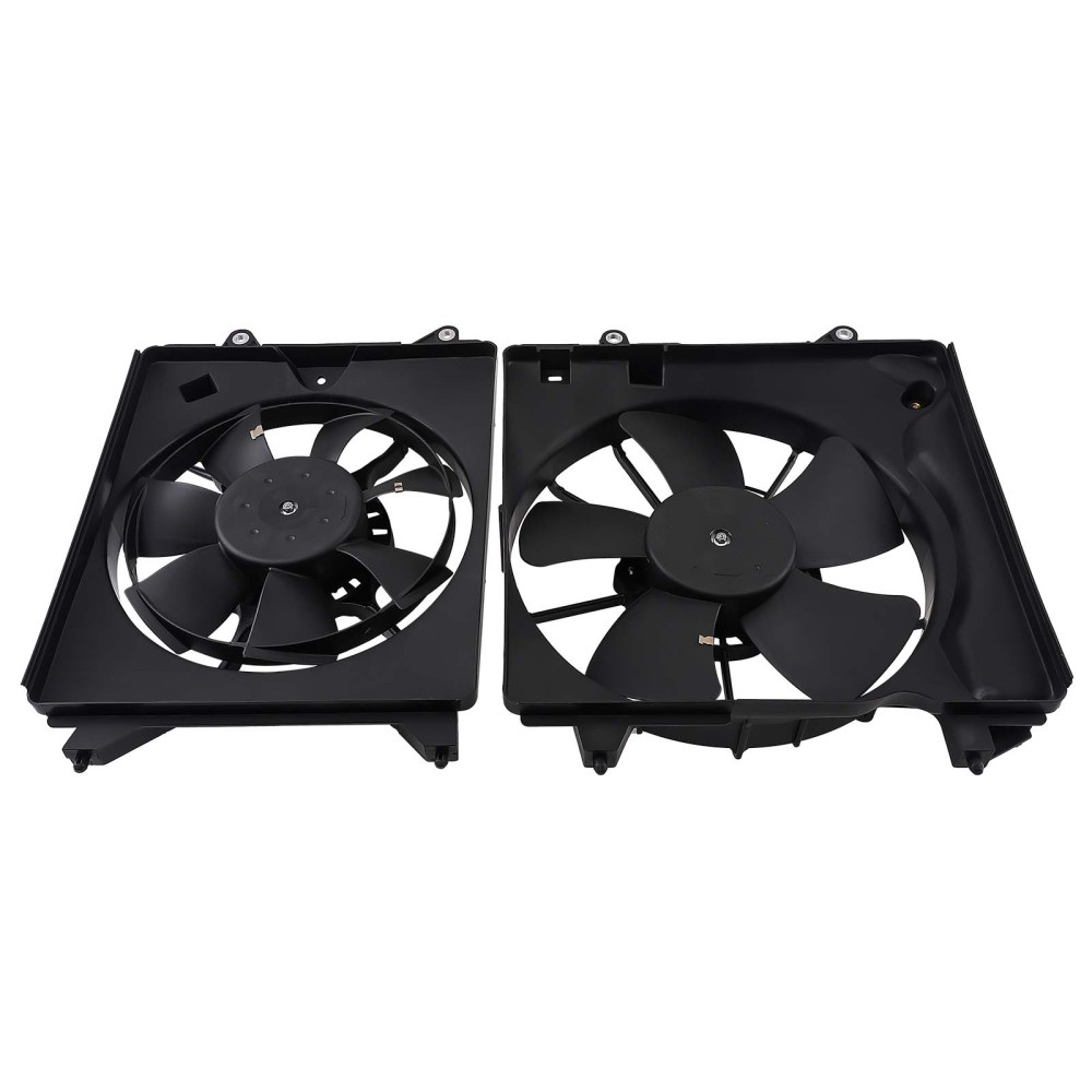 Cooling Fan Assembly compatible for Honda HR-V 1.8L 2016-2018 19015-51B-H01 5+7 Blade