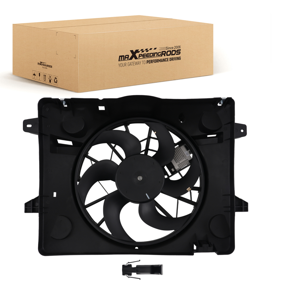 Cooling Fan Assembly compatible for Ford Crown Victoria 4.6L 03-05 RF163 620120 3W1Z8C607BD