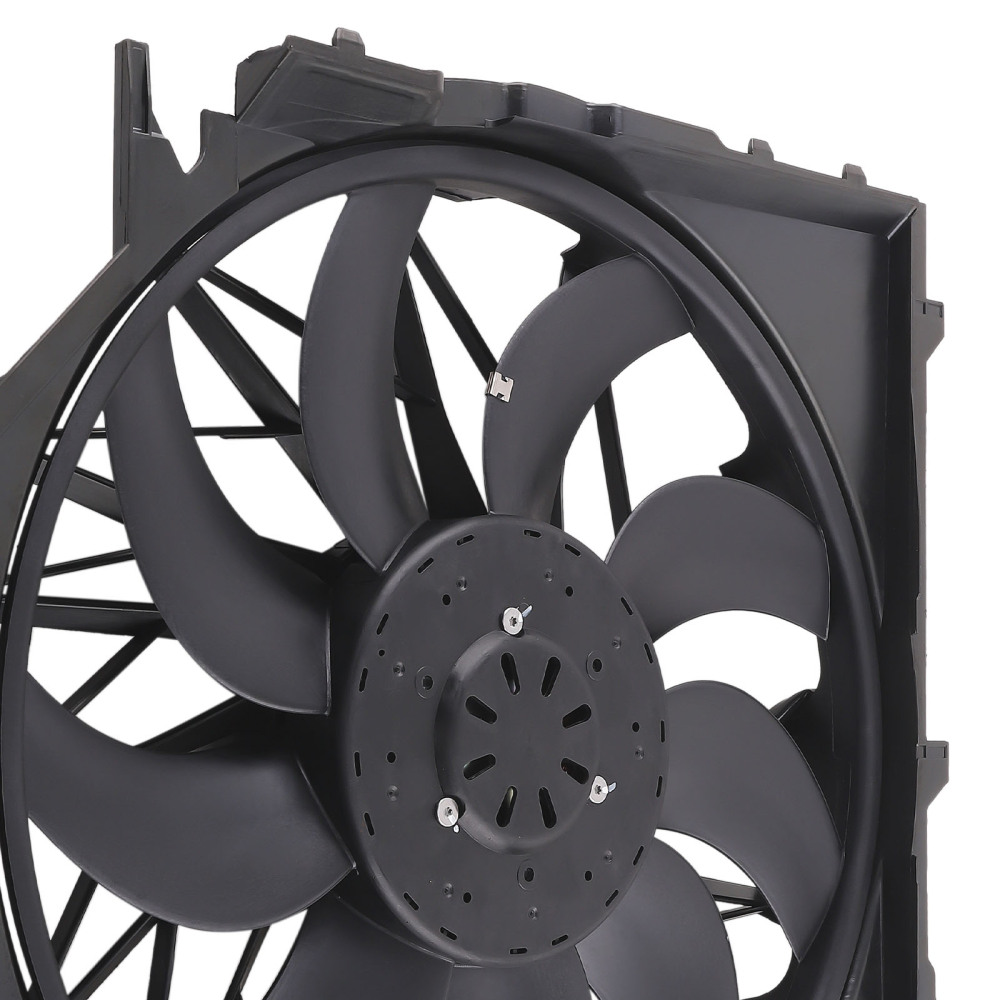 Radiator Cooling Fan Assembly 3 Pins compatible for BMW E83 X3 3.0si xDrive30i 17113442089