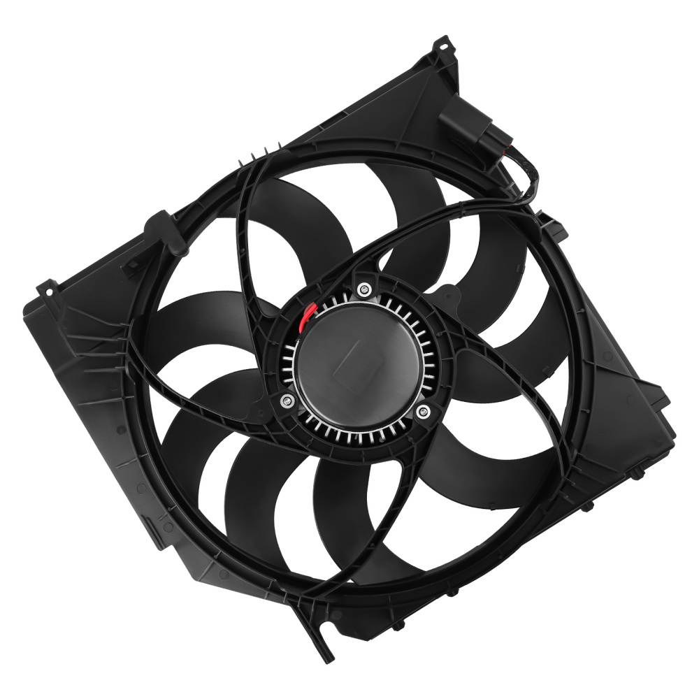 Engine Radiator Cooling Fan compatible for BMW X3 2.5i/3.0i/3.0si 2004-2010 17113442089