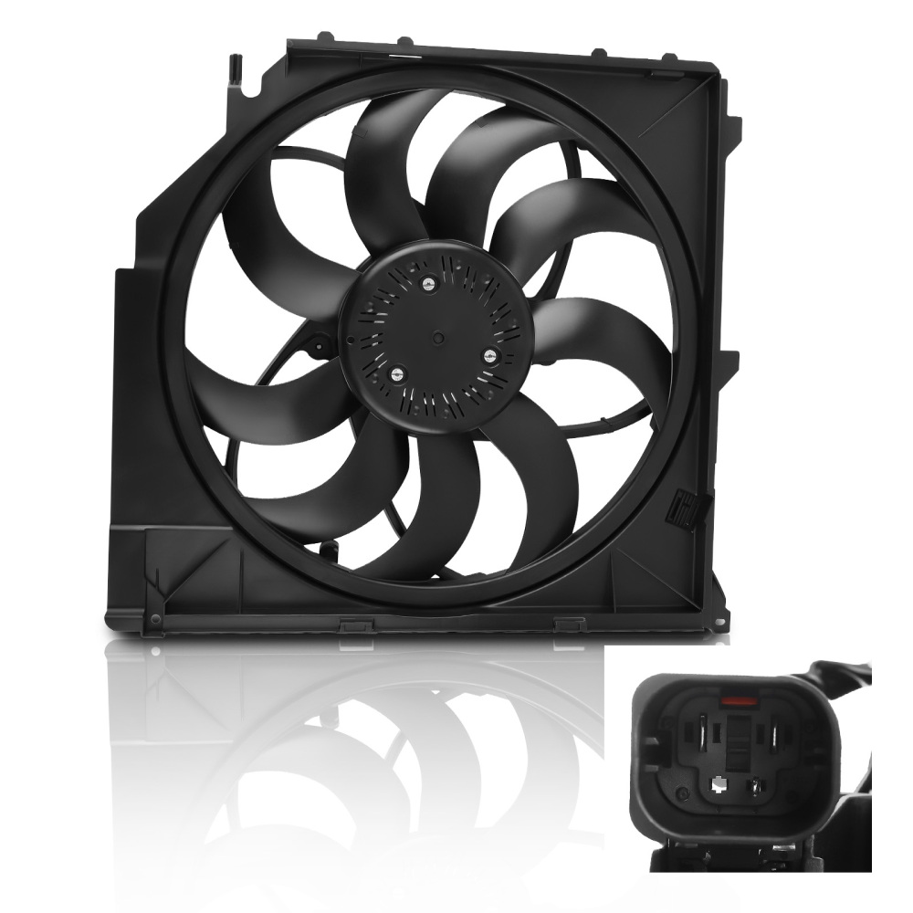 Raffreddamento Ventola Radiatore compatibile per BMW X3 2.5i/2.5si/3.0si 04-10 17113442089