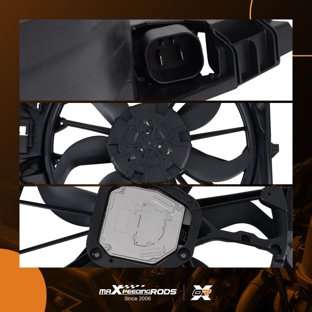 Gruppo ventola di raffreddamento a 4 pin per BMW 335xi/135i/335d/Z4 07-16 17427788907 620981