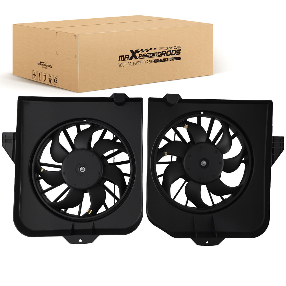Cooling Fan compatible for Chrysler TownCountry Voyager 2001-2005 4809171AC 4809171AE