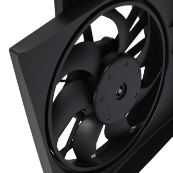 Cooling Fan Assembly compatible for Chrysler Voyager/TownCountry 2001-2005 Right