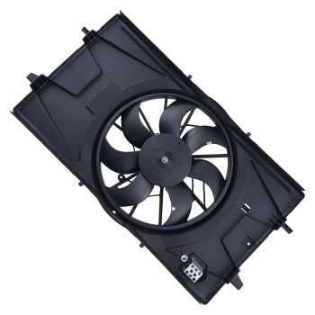 Cooling Fan Assembly compatible for Chevrolet Cobalt/Compatible for Pontiac G5 2.4L 621057 76082