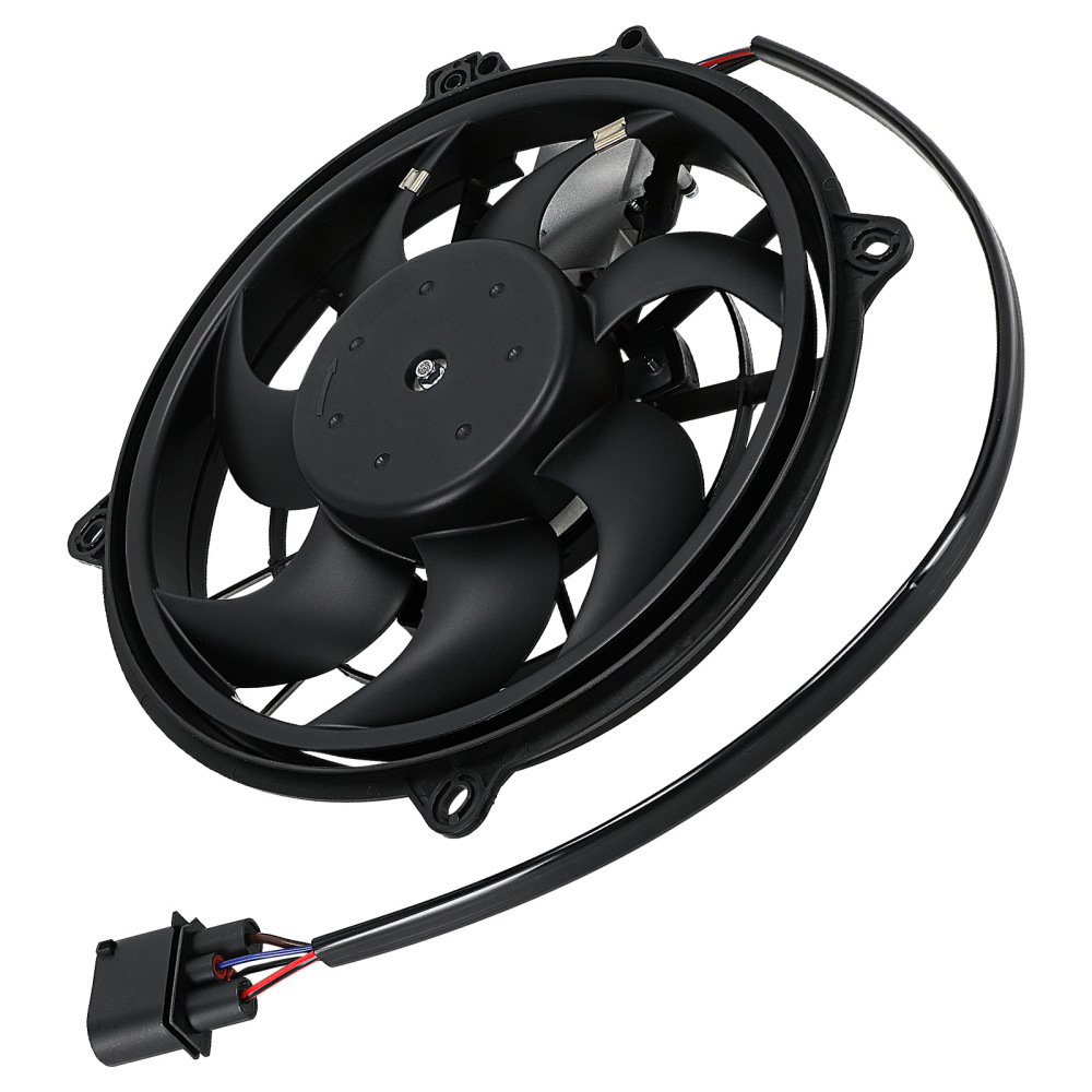 Cooling Fan Assembly compatible for Audi A6 Quattro 2.7L 2000-2004 4Z7959455M 4 Pins