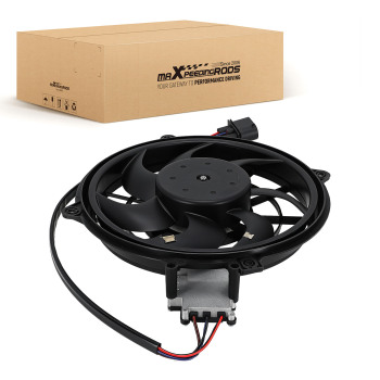 Cooling Fan Assembly compatible for Audi A6 Quattro 2.7L 2000-2004 4Z7959455M 4 Pins