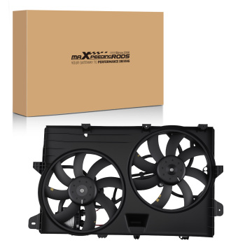 Cooling Fan Assembly compatible for Ford Edge 2.0L 2012-2014 9T4Z8C607A 7T4Z8C607B