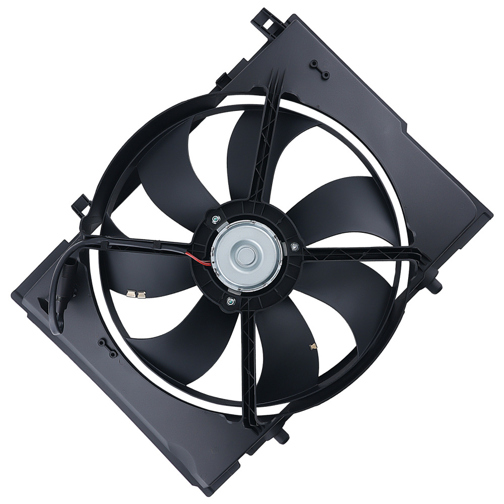 Cooling Fan Assembly compatible for Chrysler Crossfire 2004-2006 5101095AA 240W 2 Pins