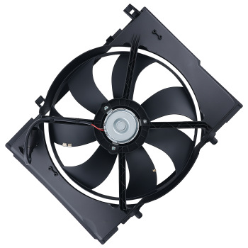 Cooling Fan Assembly compatible for Chrysler Crossfire 2004-2006 5101095AA 240W 2 Pins