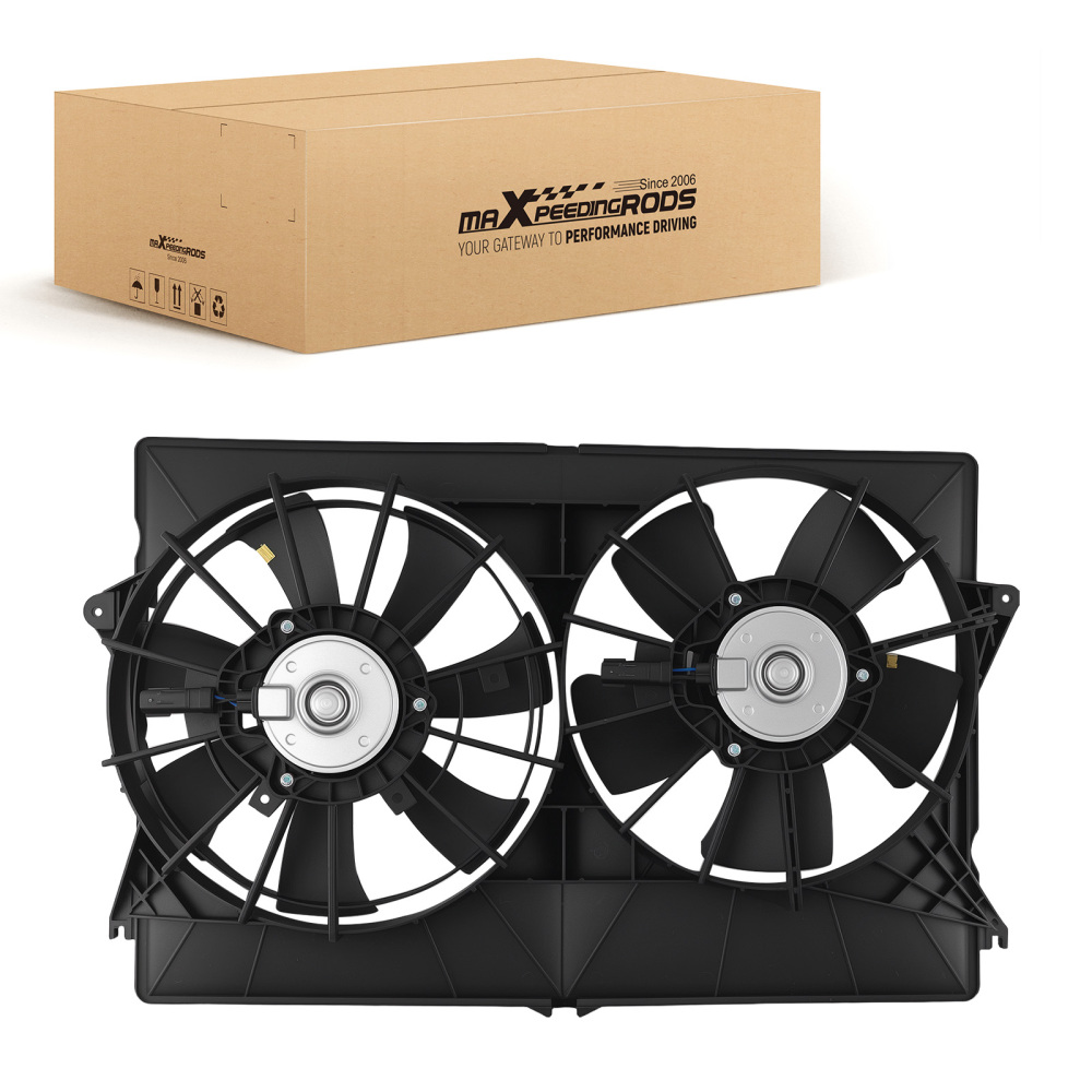 240W Cooling Fan Assembly compatible for Chrysler Pacifica 3.5L 3.8L 2004-2008