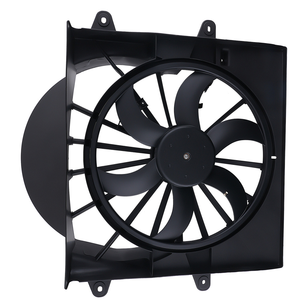 Cooling Fan Assembly compatible for Jeep Commander V6 V8 2006-2008 240W 5143208AA