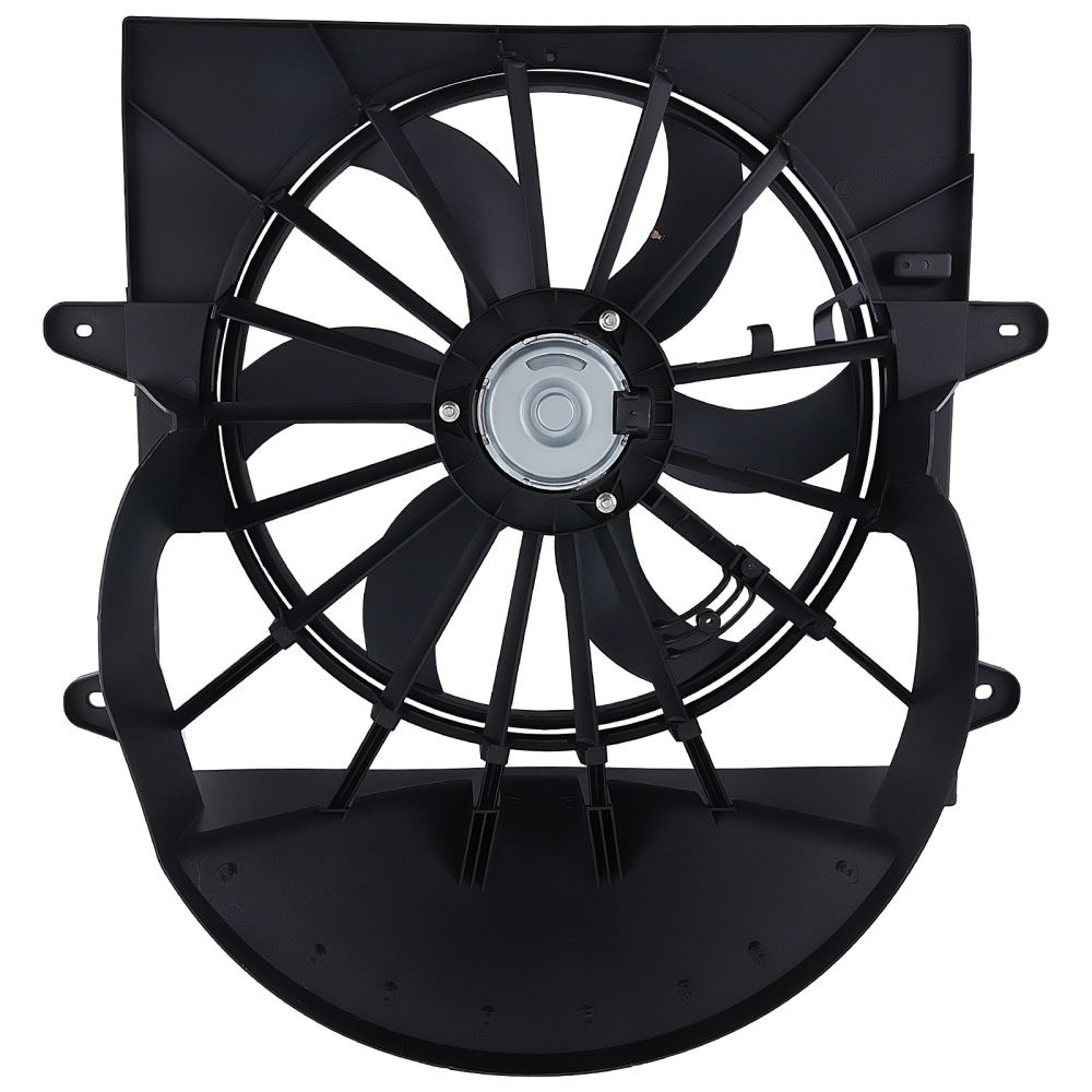 Cooling Fan Assembly compatible for Jeep Commander V6 V8 2006-2008 240W 5143208AA