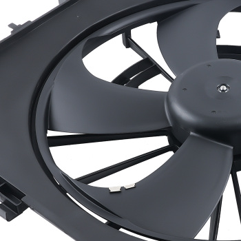 Cooling Fan Assembly compatible for Cadillac CTS 2009-2013 compatible for STS SRX 25881842 240W