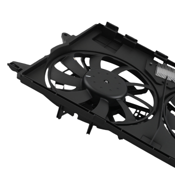 240W Cooling Fan compatible for Jeep Cherokee KL L4 V6 2014-2023 52014621AF 3 Pins