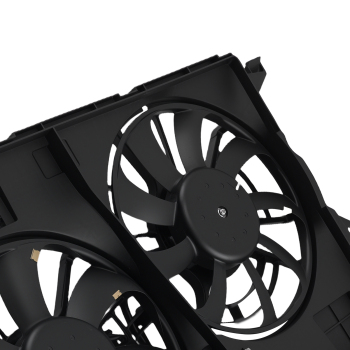 240W Cooling Fan compatible for Jeep Cherokee KL L4 V6 2014-2023 52014621AF 3 Pins