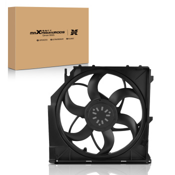 Radiator Cooling Fan Assembly 17113452509 compatible for BMW X3 E83 2.5L 3.0L 2004-2011