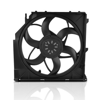 Radiator Cooling Fan Assembly 17113452509 compatible for BMW X3 E83 2.5L 3.0L 2004-2011