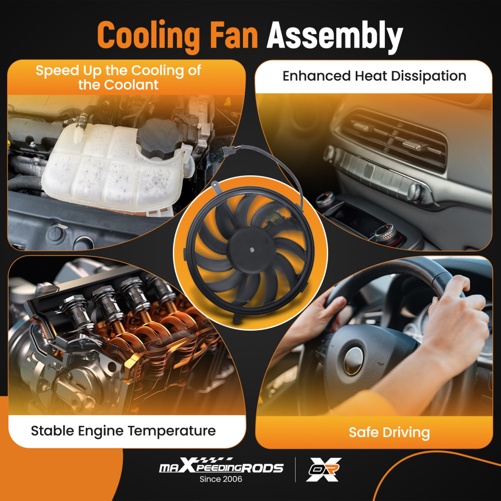 Cooling Fan compatible for Mini R50/R53/R56/R57/R58/R59/R61 2007-2016 17422752632 621508