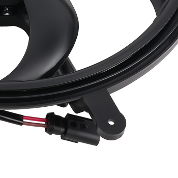 7-Blade Radiator Fan compatible for Mini Cooper L4 1.6L 2011-2016 Direct Replacement 621372