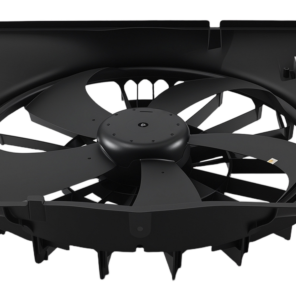 Cooler FanShroud compatible for Dodge Ram 1500 2009-2012 55056851AG FA70808 5 Blade