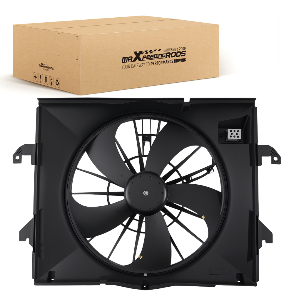 Cooler FanShroud compatible for Dodge Ram 1500 2009-2012 55056851AG FA70808 5 Blade