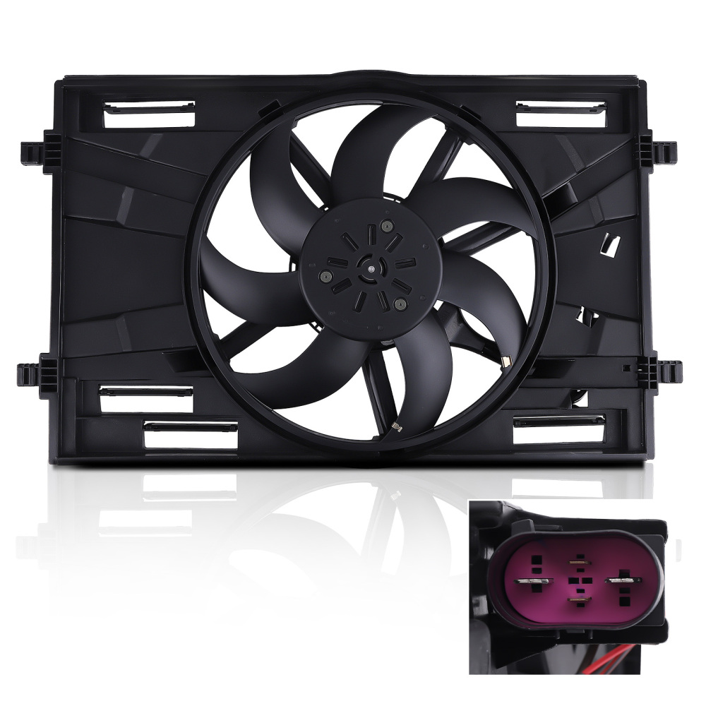 Gruppo ventola di raffreddamento per Audi A3 per Skoda Karoq per VW Golf/Passat 5Q0121203DA