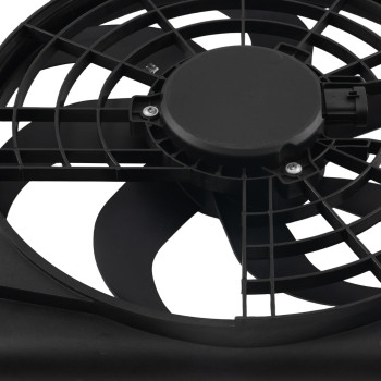 Cooling Fan Assembly compatible for Nissan Kicks 1.6L 2018-2023 214815RB0B Plastic