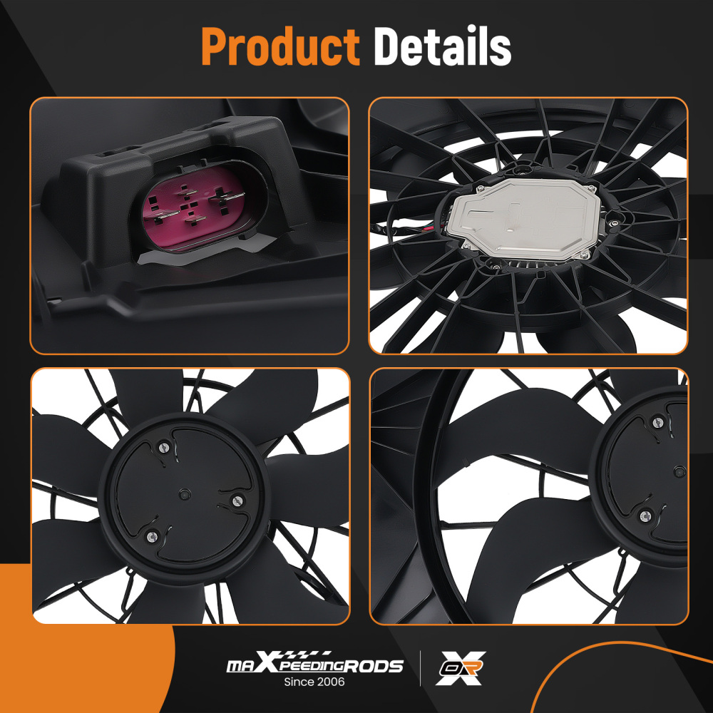 Cooling Fan compatible for Mercedes-Benz Metris 16-2020 4479064400 A4479064400 A4479060412