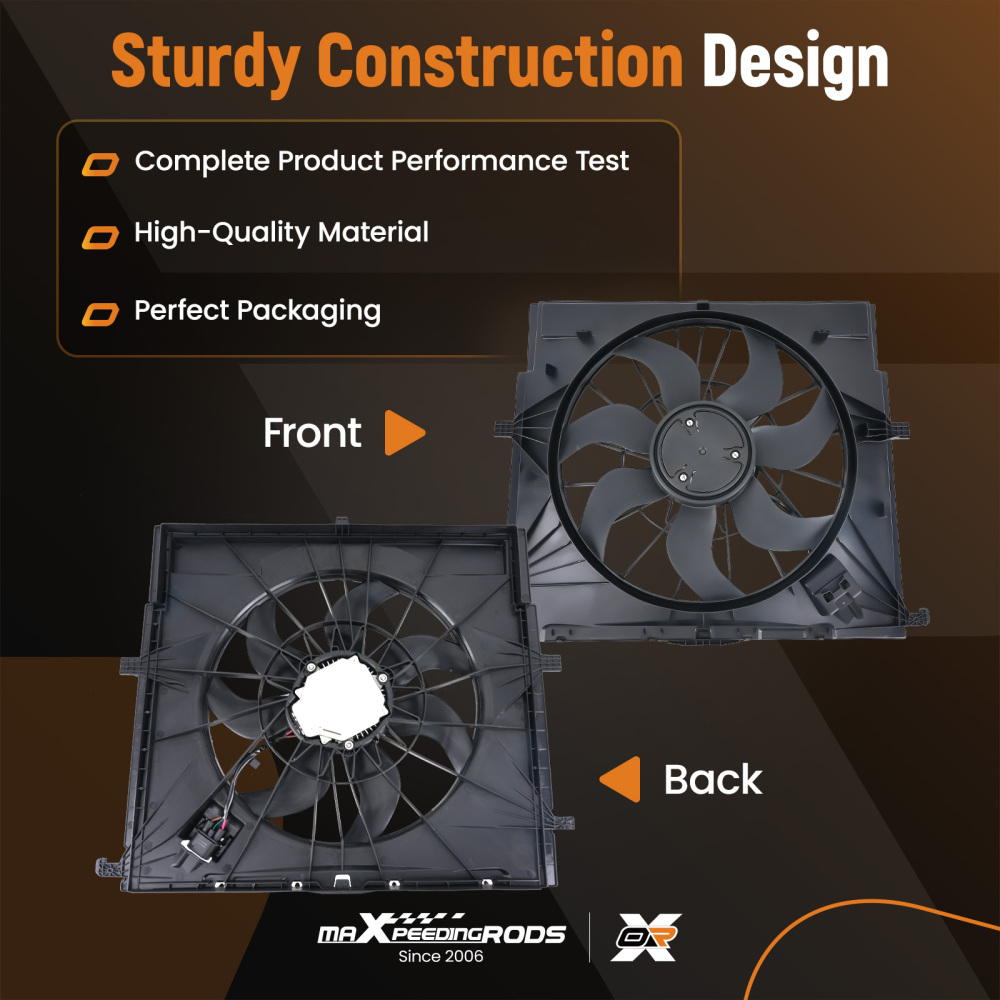Cooling Fan compatible for Mercedes-Benz Metris 16-2020 4479064400 A4479064400 A4479060412