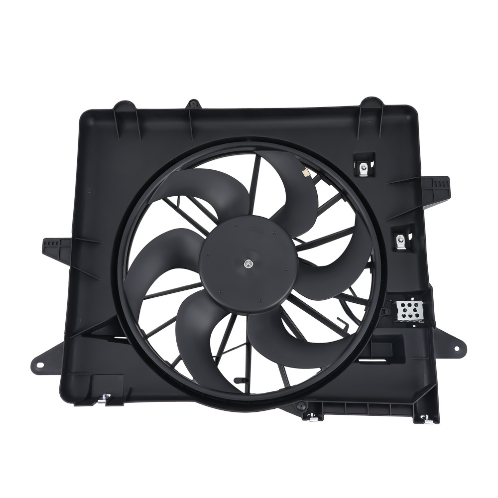 Radiator Condenser Fan Assembly compatible for Ford Mustang 2005-2014 6R3Z8C607AA 621070