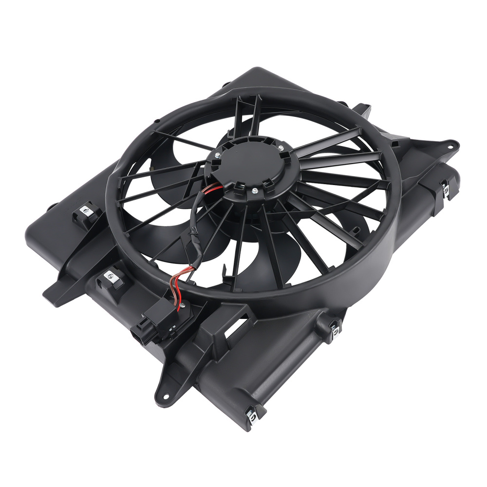 Radiator Condenser Fan Assembly compatible for Ford Mustang 2005-2014 6R3Z8C607AA 621070