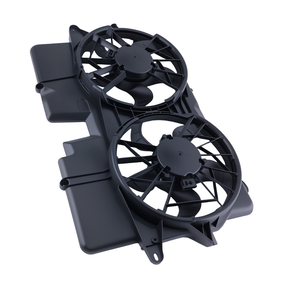 Cooling Fan Assembly compatible for Ford Escape 05-07 5L8Z8C607HB 240W Plastic 3Pin