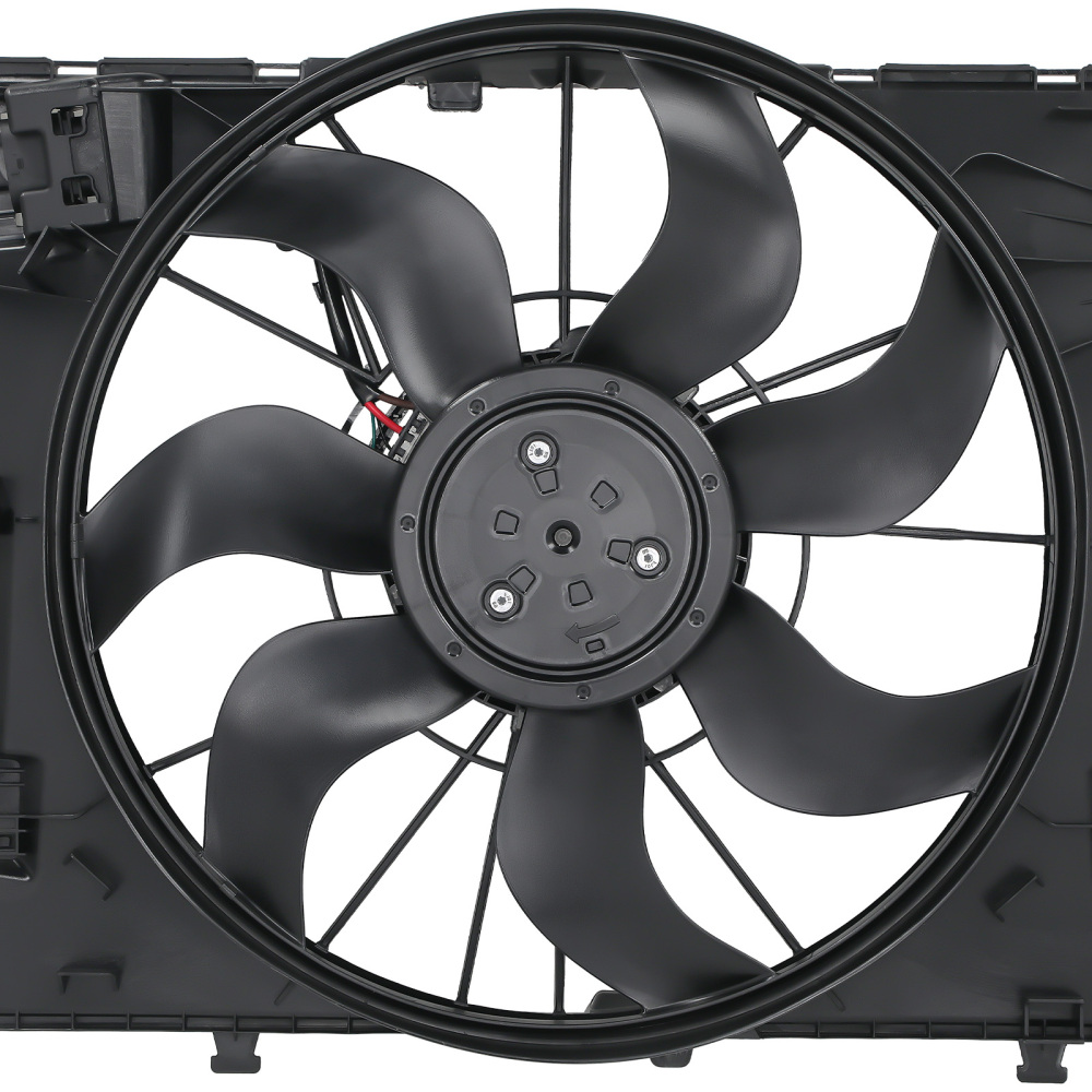 Ventola di raffreddamento del radiatore per Benz C180/C200/C250/C300 14-2017 0999061800 A0999061000