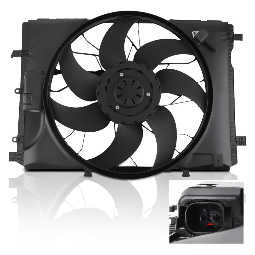 Raffreddamento Ventola Radiatore fit for Bnez C250/CLS400/E350/SL400 A2045000493