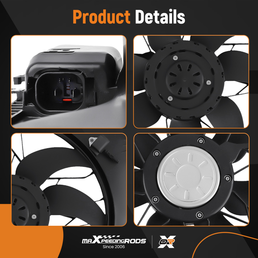 Raffreddamento Ventola Radiatore fit for Bnez C250/CLS400/E350/SL400 A2045000493