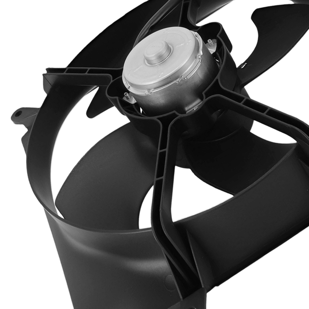 Radiator Cooling Fan compatible for Toyota Corolla 1988-1992 1671115240 240W 2 Pin 4 Blade