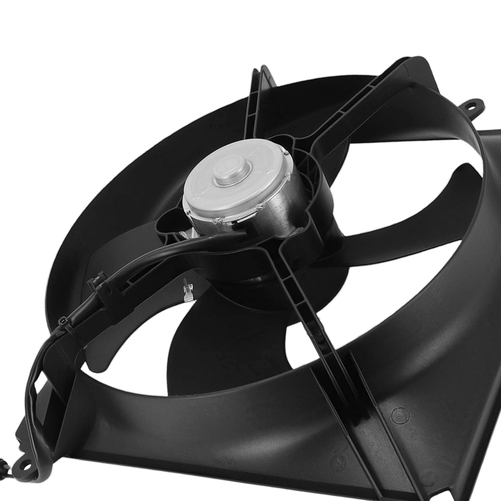 Radiator Cooling Fan compatible for Toyota Corolla 1988-1992 1671115240 240W 2 Pin 4 Blade