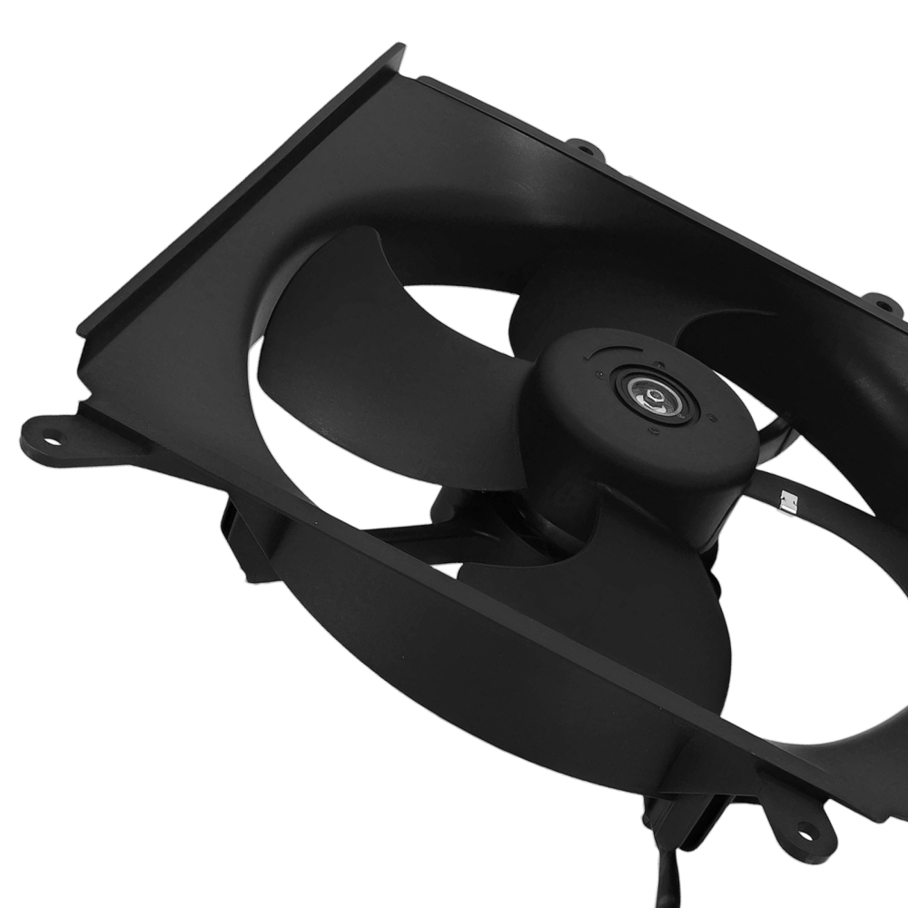 Radiator Cooling Fan compatible for Toyota Corolla 1988-1992 1671115240 240W 2 Pin 4 Blade
