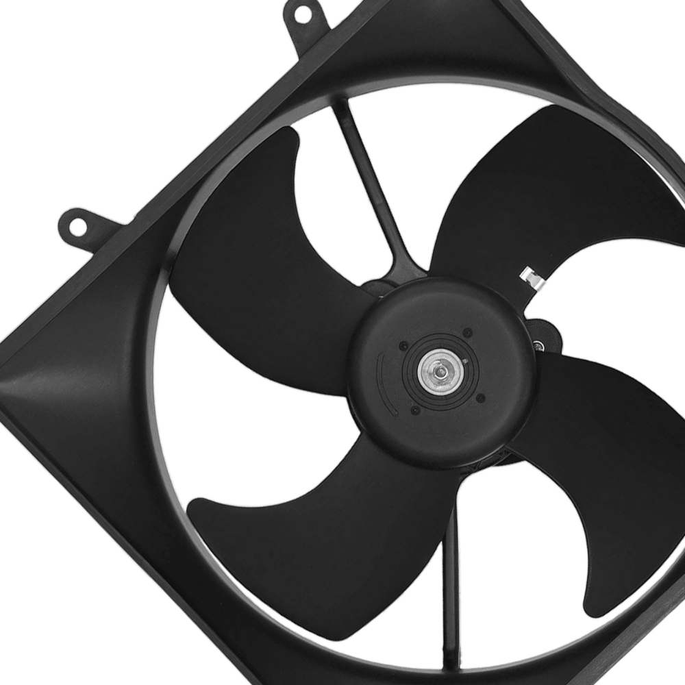 Radiator Cooling Fan compatible for Toyota Corolla 1988-1992 1671115240 240W 2 Pin 4 Blade