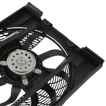 Cooling Fan Motor compatible for BMW 5 Series E39 Radiator Fan 10 Fan Blades 1995-2004 New