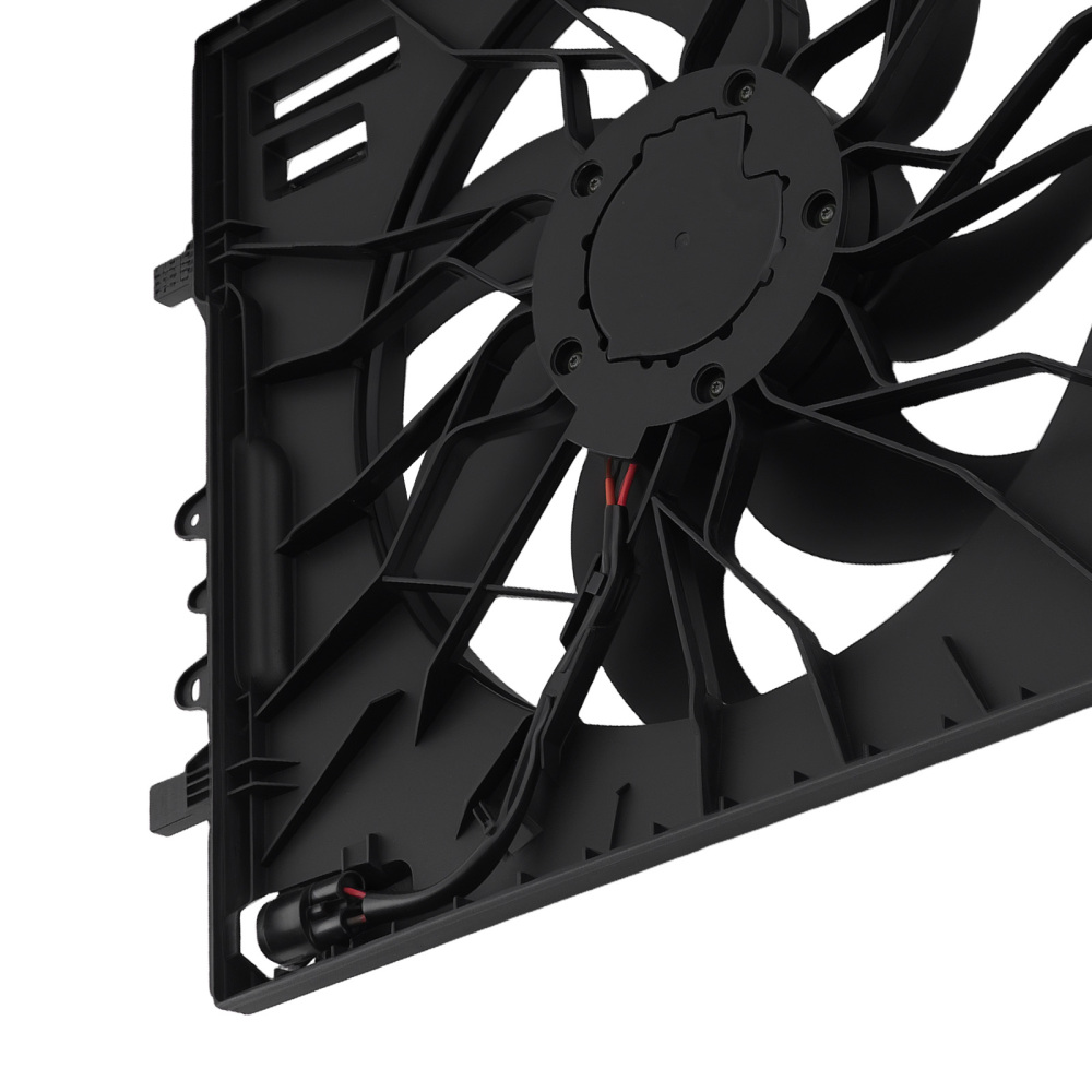 Cooling Fan Assembly compatible for Volvo XC90 2.0L 2016-2021 30668647 680W 4 Pins