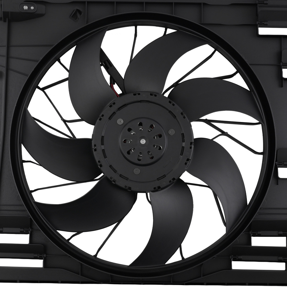 Cooling Fan Assembly compatible for Volvo XC90 2.0L 2016-2021 30668647 680W 4 Pins