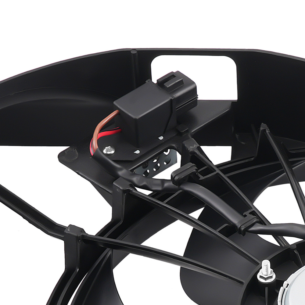 Cooling Fan Assembly compatible for Dodge Nitro 07-11 V6 CH3115153 FA70533 w/Compatible for AC 3Pins