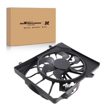 Cooling Fan Assembly compatible for Dodge Nitro 07-11 V6 CH3115153 FA70533 w/Compatible for AC 3Pins