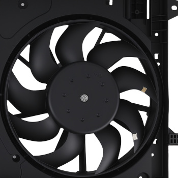 Engine Radiator Cooling Fan Assembly compatible for Buick LaCrosse V6 3.6L DOHC 2010-2016