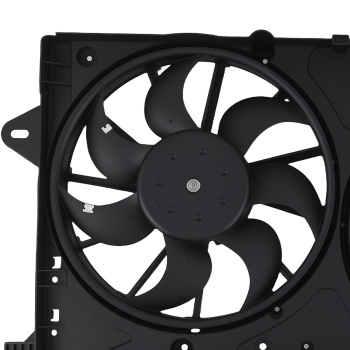 Engine Radiator Cooling Fan Assembly compatible for Buick LaCrosse V6 3.6L DOHC 2010-2016