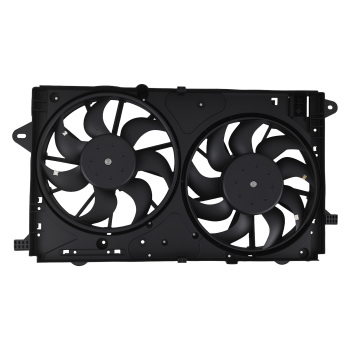 Engine Radiator Cooling Fan Assembly compatible for Buick LaCrosse V6 3.6L DOHC 2010-2016