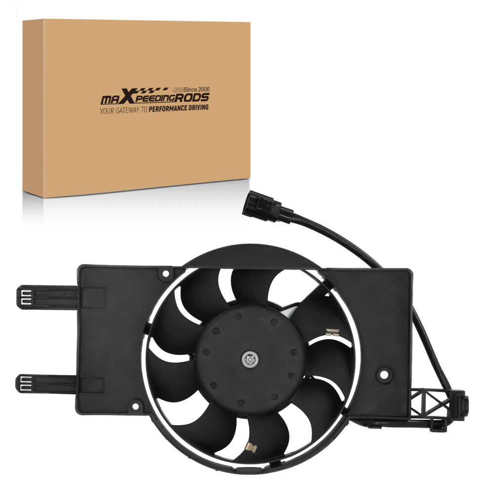 Cooling Fan Assembly compatible for Ford Focus 1.0L 2015-2018 Right BV6Z8C607L 240W